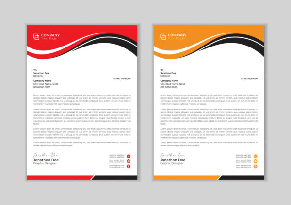 Letterhead design